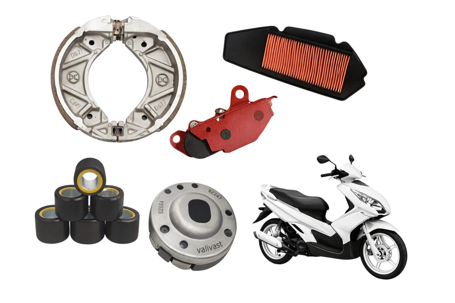 SCOOTER AND PARTS (2)