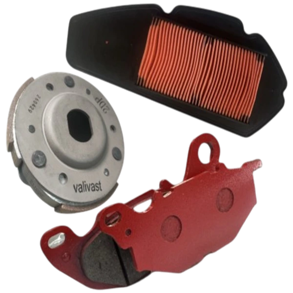 clutch, filter, pads